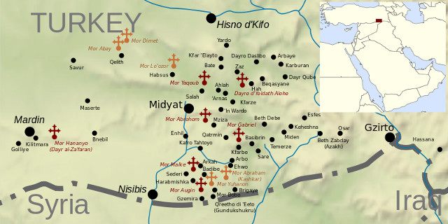 Aramäische Ortschaften, die von Torks gewaltsam umbenannt wurdenn by  Rafy
